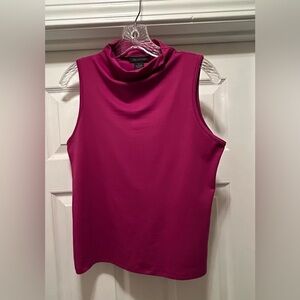 The Limited Pink Fitted Sleeveless Tank Top